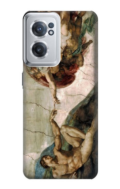 S0179 Michelangelo Creation of Adam Case For OnePlus Nord CE 2 5G