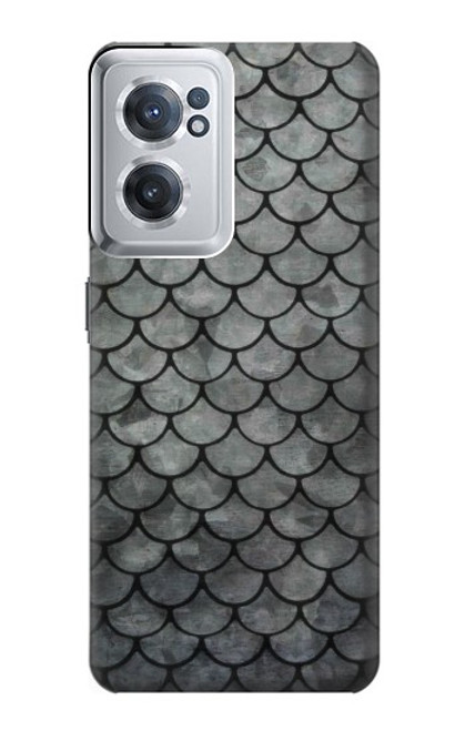 S2950 Silver Fish Scale Case For OnePlus Nord CE 2 5G