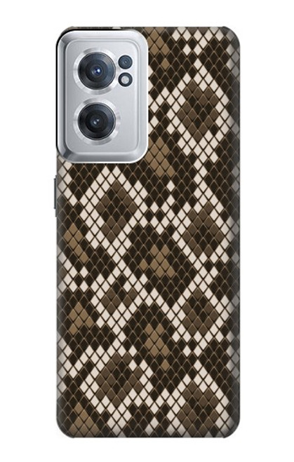 S3389 Seamless Snake Skin Pattern Graphic Case For OnePlus Nord CE 2 5G