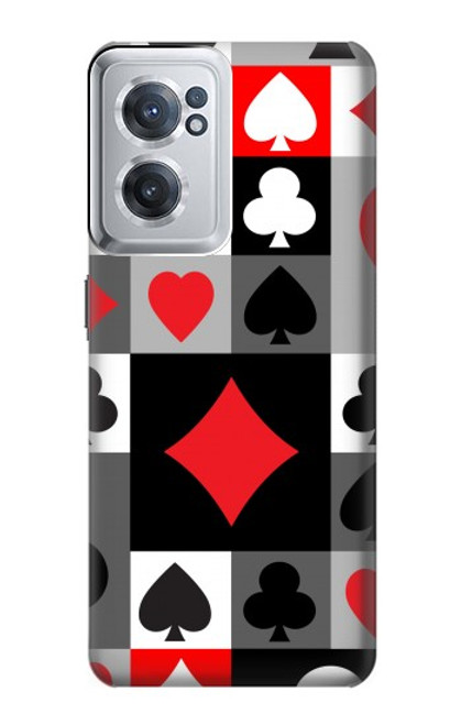 S3463 Poker Card Suit Case For OnePlus Nord CE 2 5G