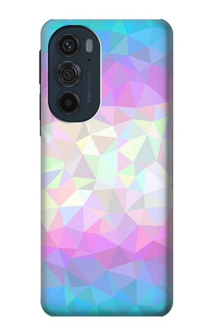 S3747 Trans Flag Polygon Case For Motorola Edge 30 Pro