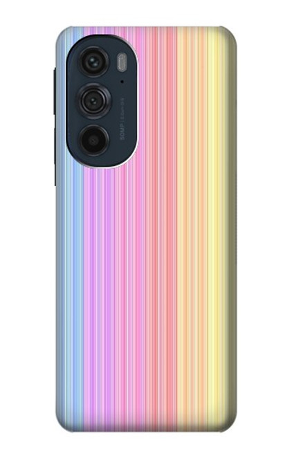 S3849 Colorful Vertical Colors Case For Motorola Edge 30 Pro