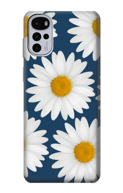 S3009 Daisy Blue Case For Motorola Moto G22