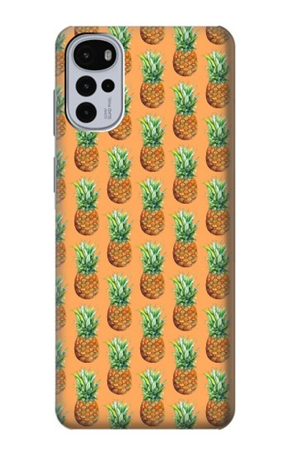 S3258 Pineapple Pattern Case For Motorola Moto G22