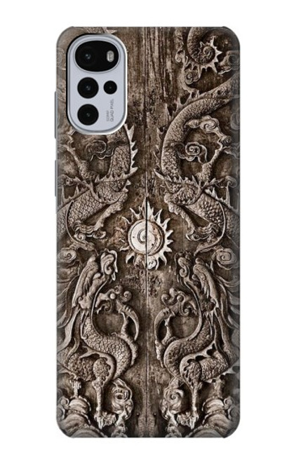 S3395 Dragon Door Case For Motorola Moto G22