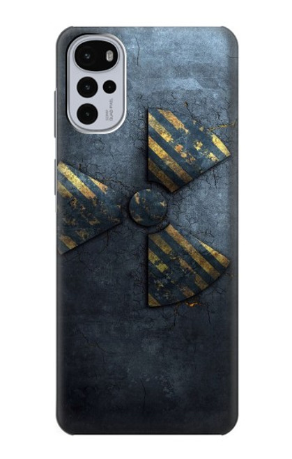 S3438 Danger Radioactive Case For Motorola Moto G22