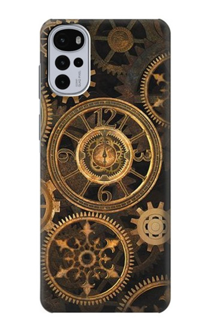 S3442 Clock Gear Case For Motorola Moto G22