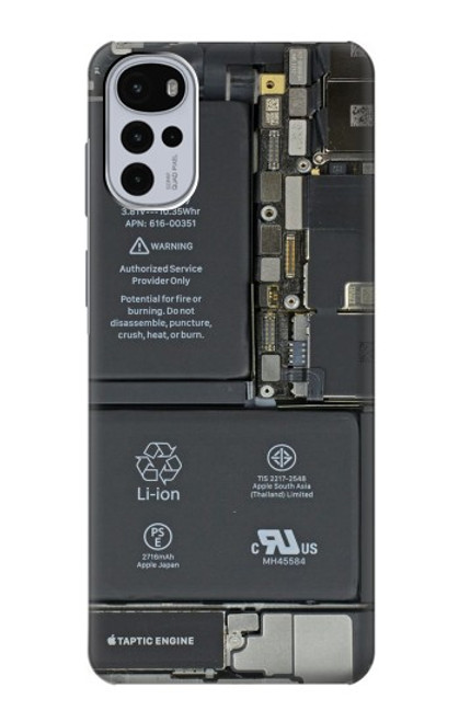 S3467 Inside Mobile Phone Graphic Case For Motorola Moto G22