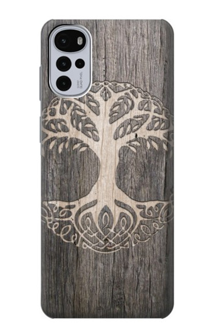 S3591 Viking Tree of Life Symbol Case For Motorola Moto G22