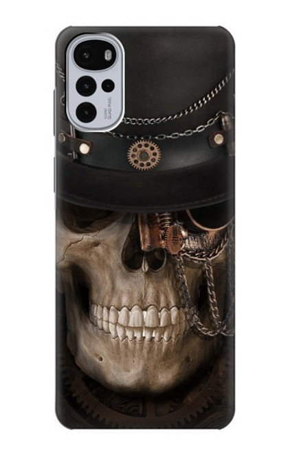 S3852 Steampunk Skull Case For Motorola Moto G22