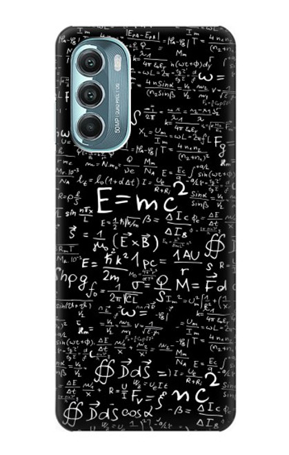 S2574 Mathematics Physics Blackboard Equation Case For Motorola Moto G Stylus 5G (2022)