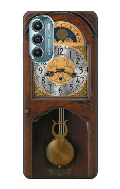 S3173 Grandfather Clock Antique Wall Clock Case For Motorola Moto G Stylus 5G (2022)