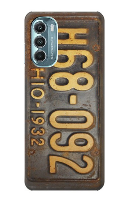 S3228 Vintage Car License Plate Case For Motorola Moto G Stylus 5G (2022)