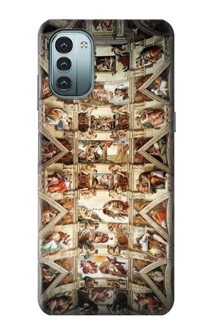 S0177 Michelangelo Chapel ceiling Case For Nokia G11, G21