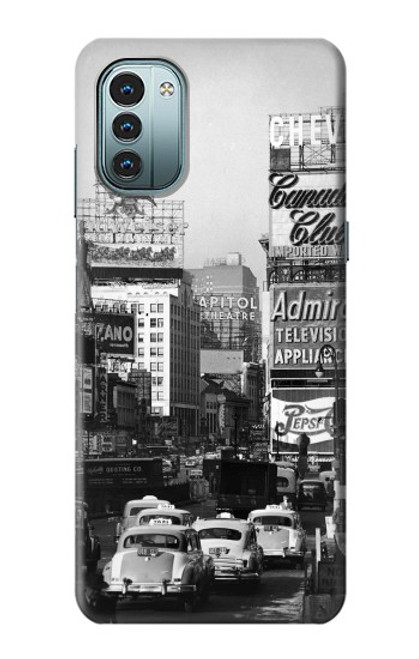 S0182 Old New York Vintage Case For Nokia G11, G21