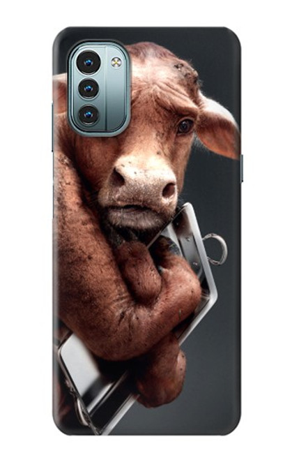 S1271 Crazy Cow Case For Nokia G11, G21