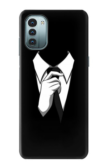 S1591 Anonymous Man in Black Suit Case For Nokia G11, G21