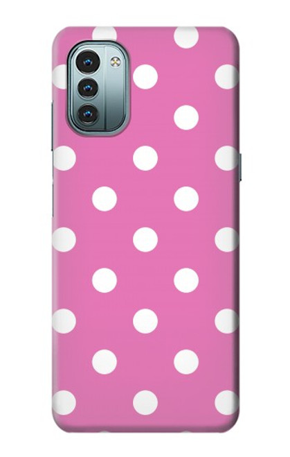S2358 Pink Polka Dots Case For Nokia G11, G21