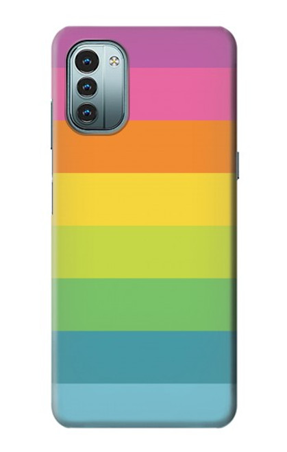 S2363 Rainbow Pattern Case For Nokia G11, G21