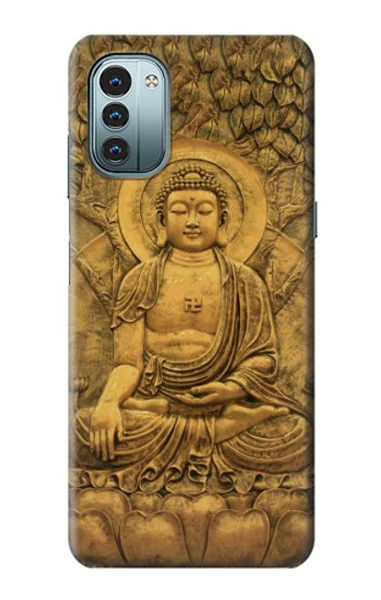 S2452 Buddha Bas Relief Art Graphic Printed Case For Nokia G11, G21