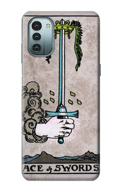 S2482 Tarot Card Ace of Swords Case For Nokia G11, G21