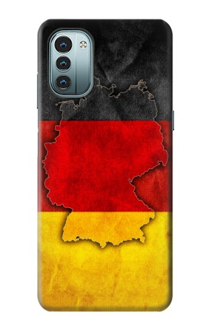 S2935 Germany Flag Map Case For Nokia G11, G21