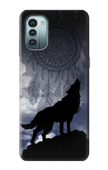 S3011 Dream Catcher Wolf Howling Case For Nokia G11, G21