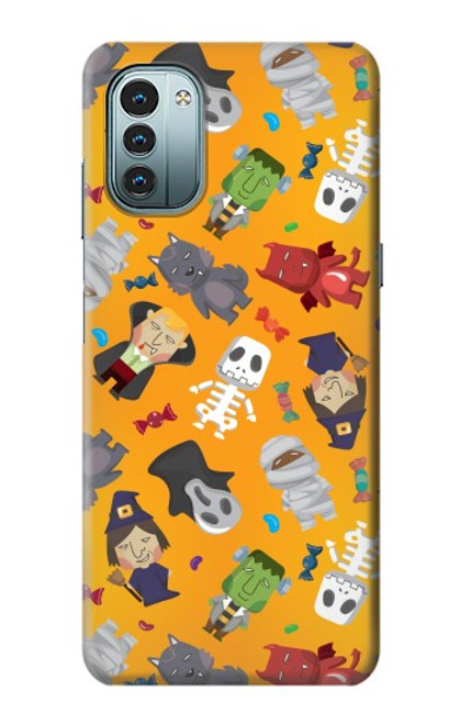 S3275 Cute Halloween Cartoon Pattern Case For Nokia G11, G21
