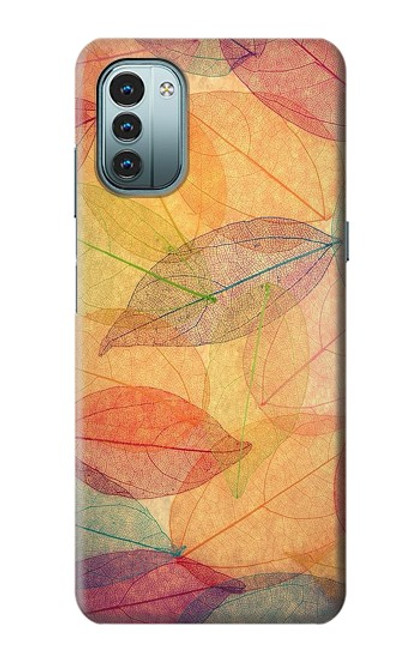 S3686 Fall Season Leaf Autumn Case For Nokia G11, G21