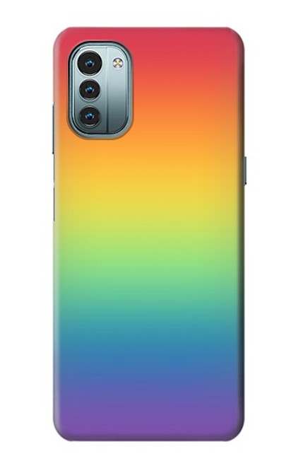 S3698 LGBT Gradient Pride Flag Case For Nokia G11, G21