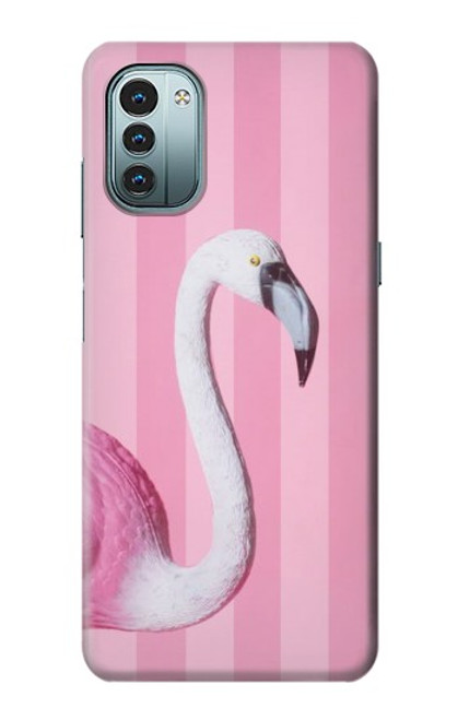 S3805 Flamingo Pink Pastel Case For Nokia G11, G21