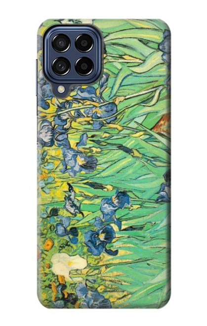 S0210 Van Gogh Irises Case For Samsung Galaxy M53