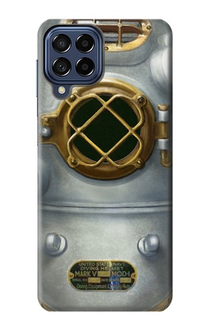 S2646 Vintage Deep Sea Diver Helmet Case For Samsung Galaxy M53