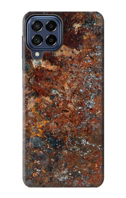S2714 Rust Steel Texture Graphic Printed Case For Samsung Galaxy M53