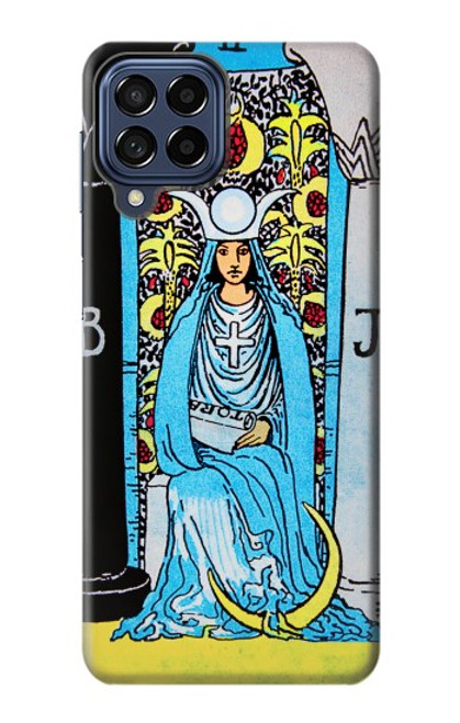 S2837 The High Priestess Vintage Tarot Card Case For Samsung Galaxy M53