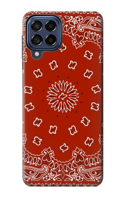 S3355 Bandana Red Pattern Case For Samsung Galaxy M53