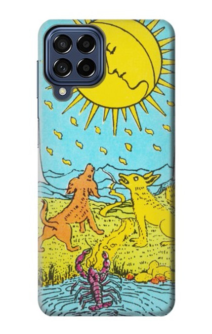 S3435 Tarot Card Moon Case For Samsung Galaxy M53