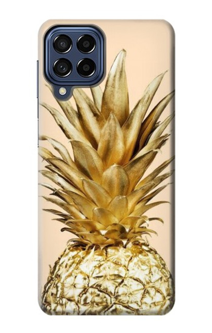 S3490 Gold Pineapple Case For Samsung Galaxy M53