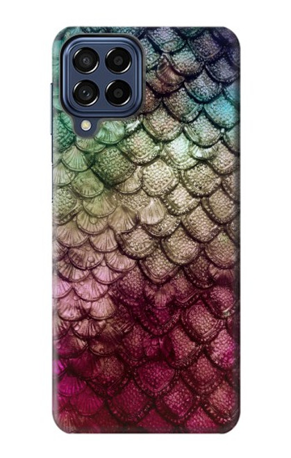 S3539 Mermaid Fish Scale Case For Samsung Galaxy M53