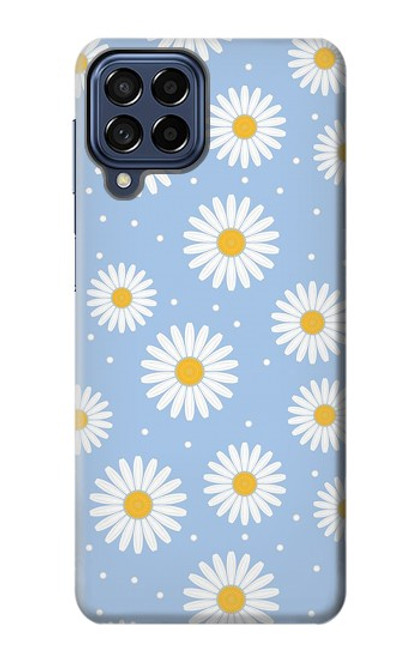 S3681 Daisy Flowers Pattern Case For Samsung Galaxy M53