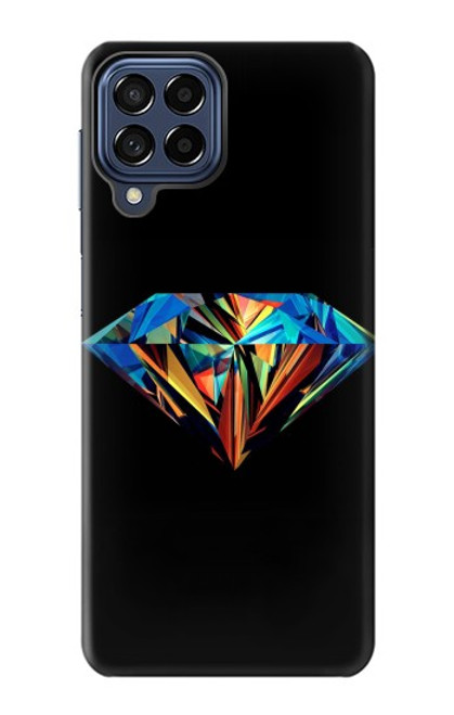 S3842 Abstract Colorful Diamond Case For Samsung Galaxy M53