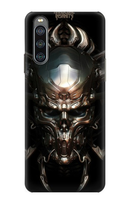 S1027 Hardcore Metal Skull Case For Sony Xperia 10 IV