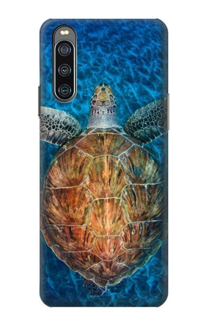 S1249 Blue Sea Turtle Case For Sony Xperia 10 IV