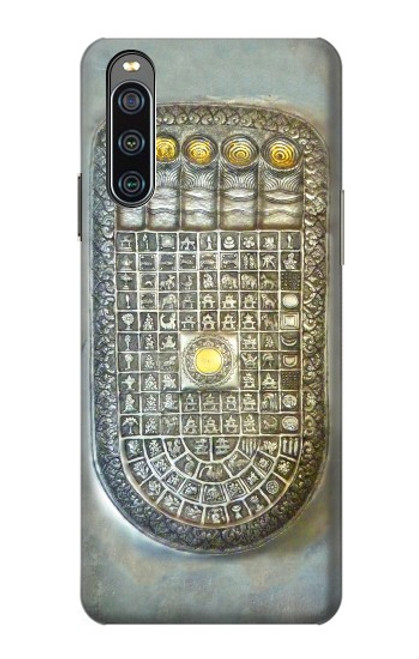 S1484 Buddha Footprint Case For Sony Xperia 10 IV