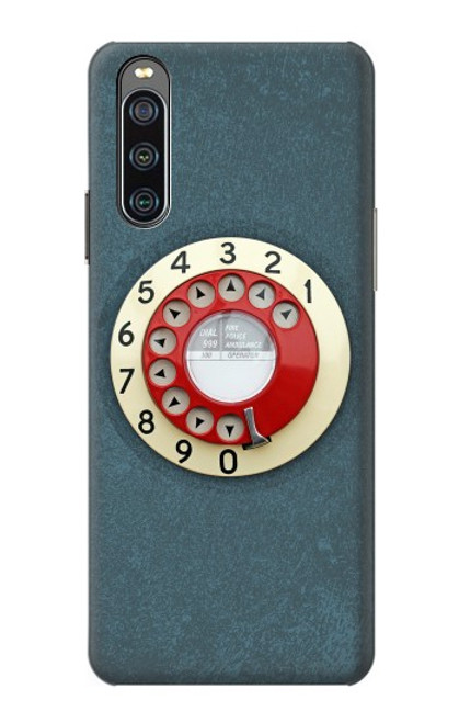 S1968 Rotary Dial Telephone Case For Sony Xperia 10 IV