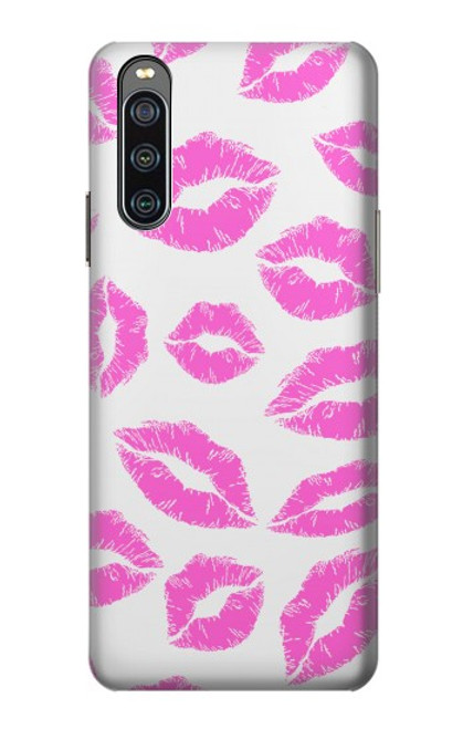 S2214 Pink Lips Kisses Case For Sony Xperia 10 IV