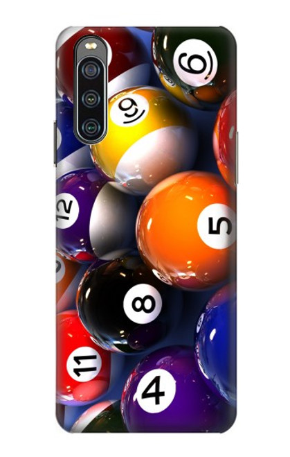 S2238 Billiard Pool Ball Case For Sony Xperia 10 IV