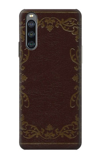 S3553 Vintage Book Cover Case For Sony Xperia 10 IV