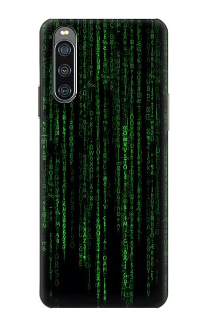 S3668 Binary Code Case For Sony Xperia 10 IV