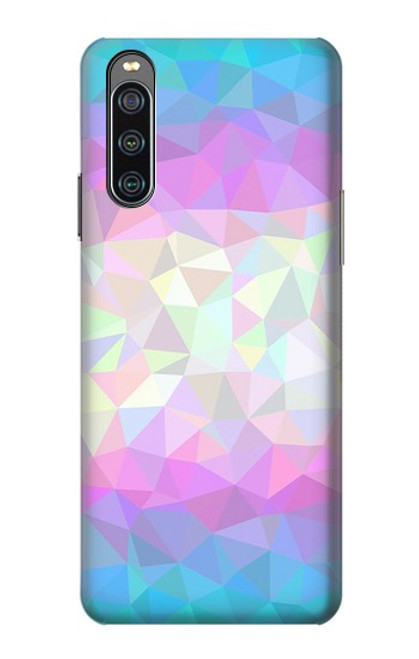 S3747 Trans Flag Polygon Case For Sony Xperia 10 IV